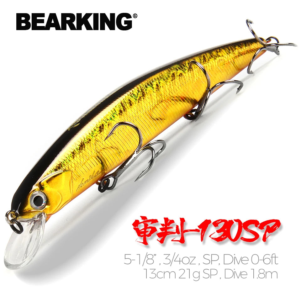 13Cm 21G SP Depth1.8M Top Fishing Lures Wobbler Hard Bait Quality Professional Minnow for Fishing Tackle