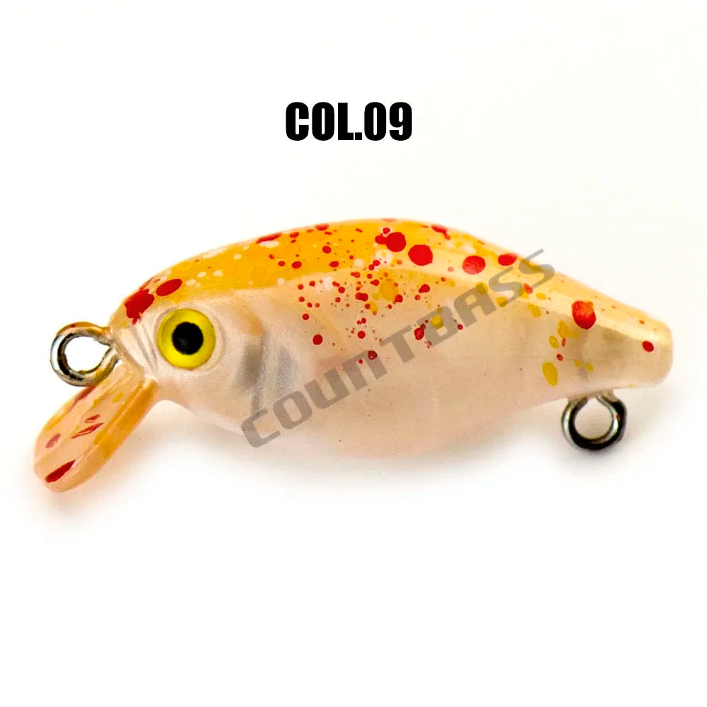 Crank Bait Hard Plastic Fishing Lures Wobbler Salmon Trout 30Mm 2.2G
