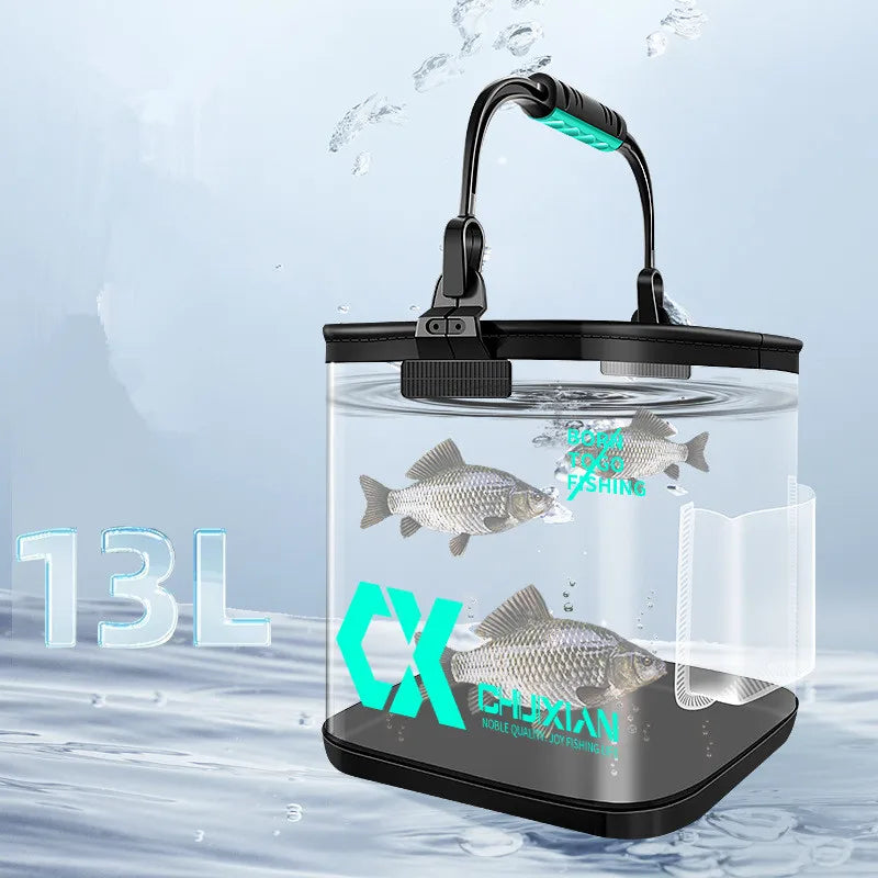 NNEOBA Foldable Live Fish Bucket