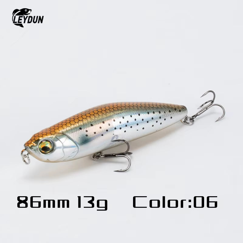 Z-Claw Floating Pencil Fishing Lures 86Mm 100Mm 120Mm Topwater Hard Baits Surface Stickbait Good Action Bass Wobblers