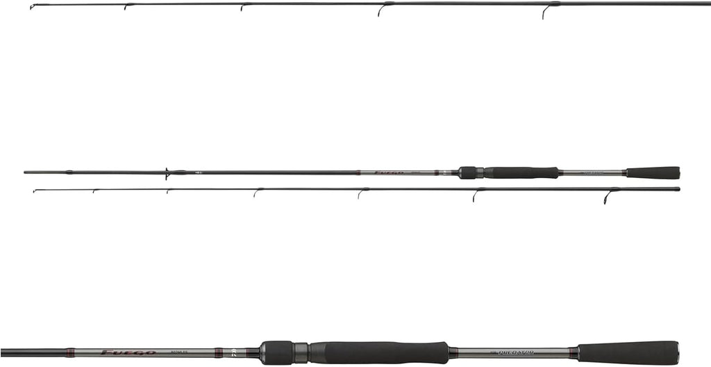 Fuego Predator Spin, 2 Teile, Raubfisch Angelrute