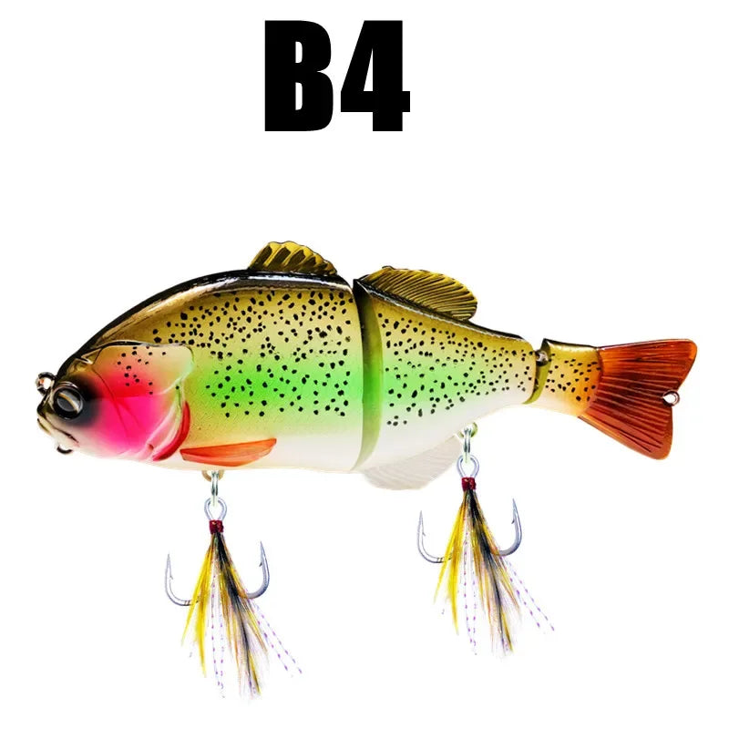 160Mm/70G Swimbaits Shad Glider Swimbait Fishing Lures Hard Body Floating Jointed Bass Pike Fishing Bait
