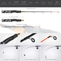 Ice Fishing Rod Winter Fishing Rod Fishing Pole Kit with Solid Rod Tip Design Compact Tackles for Underwater Fishing Use