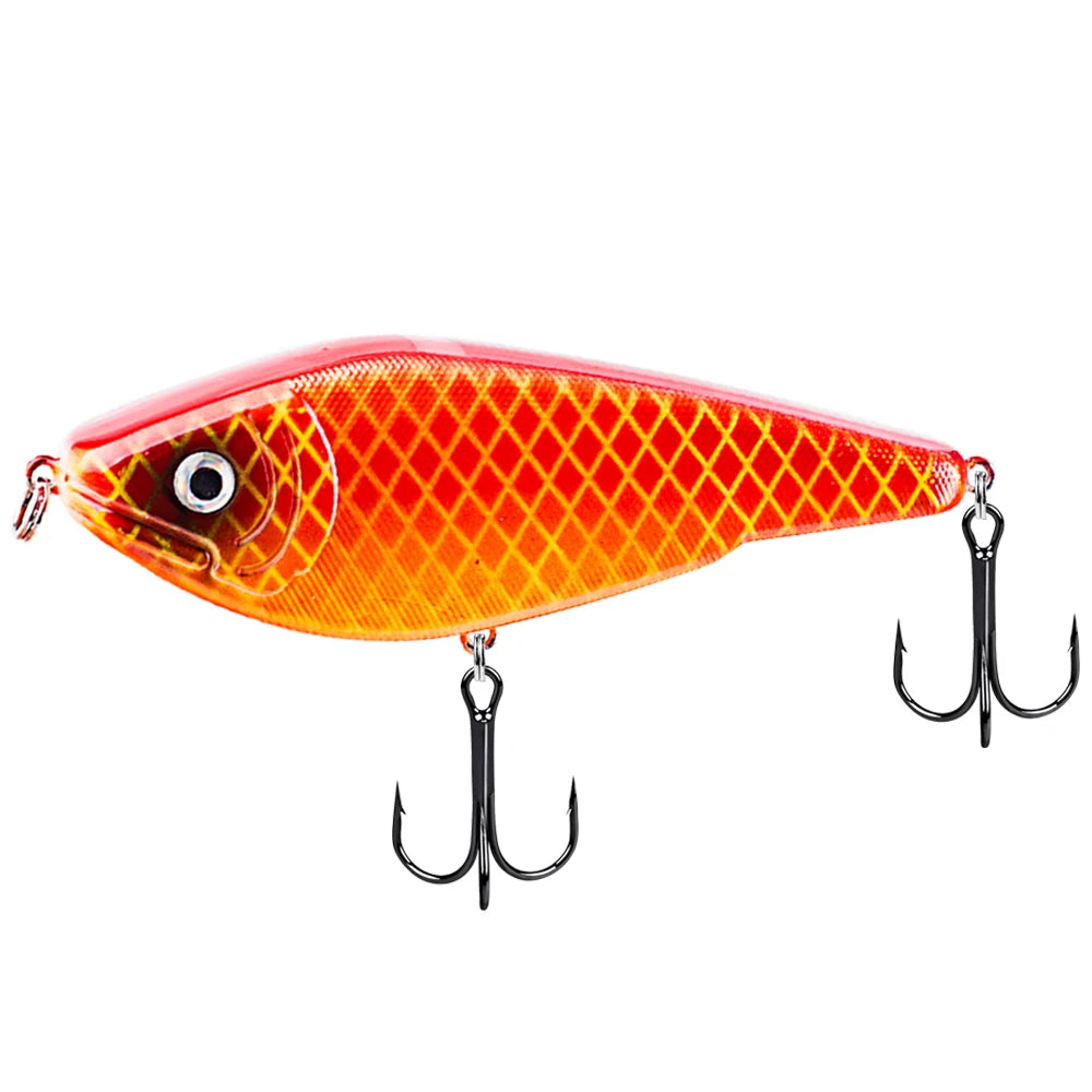 Slow Sinking Jerkbait 9Cm/26G Hard Artificial Fishing Lures Wobbler Hard Bait VIB Jerk Bait Pike Musky Fishing Tackle