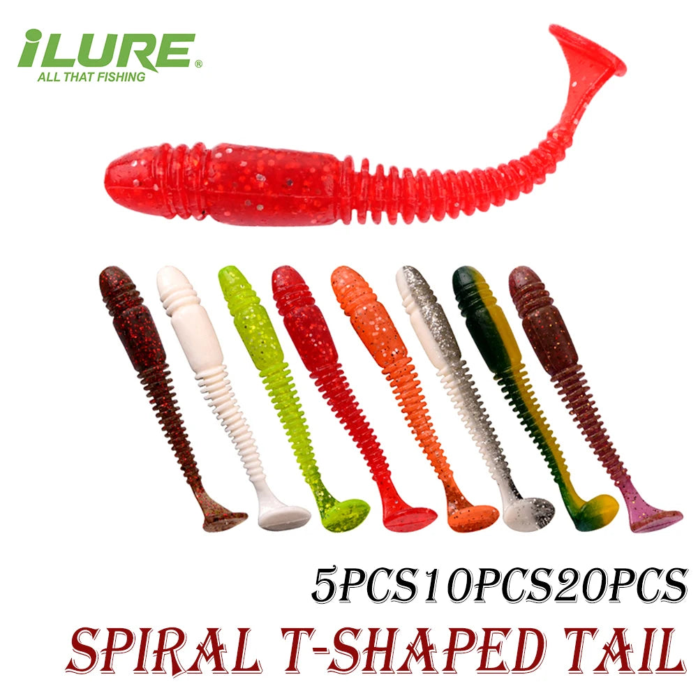 New Fishing Soft Lures Silicone Bait 5.5Cm 7.5Cm 8.5 Goods for Fishing Sea Fishing Pva Swimbait Wobblers Artificial Tackle