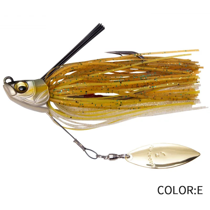 90Mm 13.5G Spinner Fishing Lures Wobbler Bass Jig Chatter Bait Chatterbait Artificial Bait Fishing Accessories
