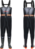 Wathose Herren Damen,Wathose Anglerhose Mit Stiefel,Angelhose Für Erwachsene Mit Stiefel,Atmungsaktive Wasserdicht Watthosen Für Sport Angelliebhaber, Angeln, Wassersport, Outdoor Aktivitäten