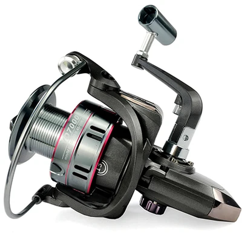 Metal Spool Spinning Fishing Reel 1000-7000 Series Fishing Wheel Drag Systerm 10Kg Fishing Tackle Saltwater Freshwater Fishing