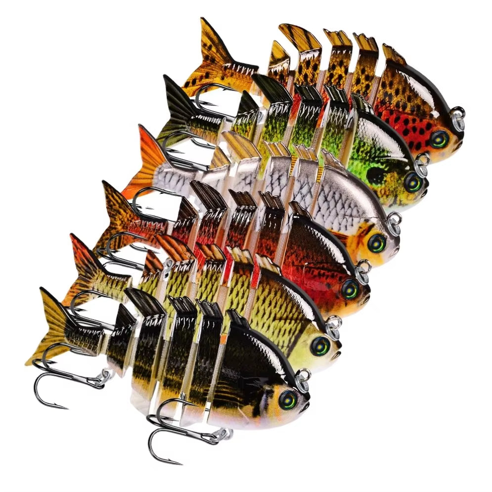 Bluegill Swimbait Fishing Lures 8Cm 14G Sunfish Artificial Hard Bait Cran Bass Baits Fishing Tackle