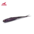 Real Shad 2.5Inch 3.1Inch Floating Pesca Artificial Silicone Soft Bait Fork Tail Jigging Fishing Lures Noctilucent