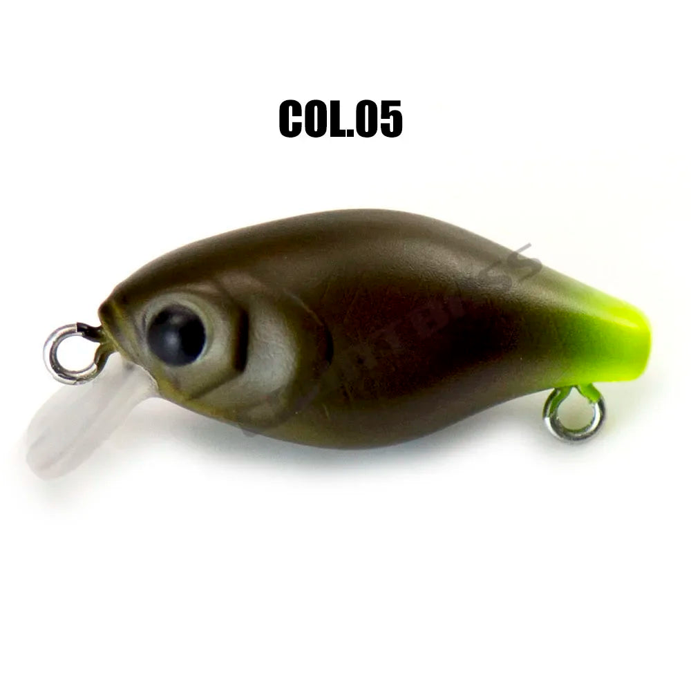 Crank Bait Hard Plastic Fishing Lures Wobbler Salmon Trout 30Mm 2.2G