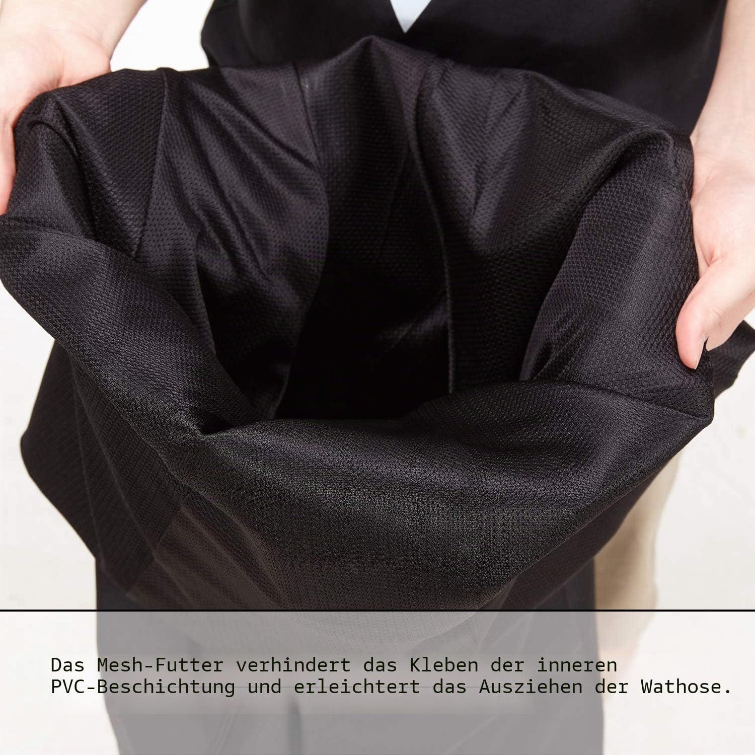 Bassdash 3D Anglerhose Wathose Wader Ultra High Strength Black Plaid Nylon PVC Angeln Jagd Wathosen Für Männer