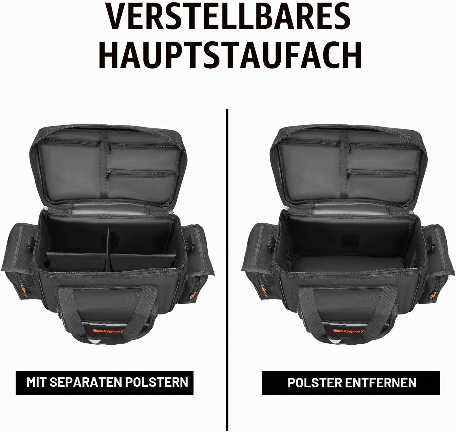 Seaknight SK003 Angeltasche Zum Karpfenangeln, Einzelne Schultertasche, Für Meeresangeln, Reisetasche, 50 Cm X 28 Cm X 27 Cm