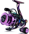 Sougayilang Spinning Angelrolle 6.0:1 Gear Ratio Graphit Rahmen 12 + 1 BB Bunte Angelrolle Mit 25 Lbs Carbon Drag, Super Polymer Griffe Für Süßwasser Oder Salzwasser Spinnen Reel