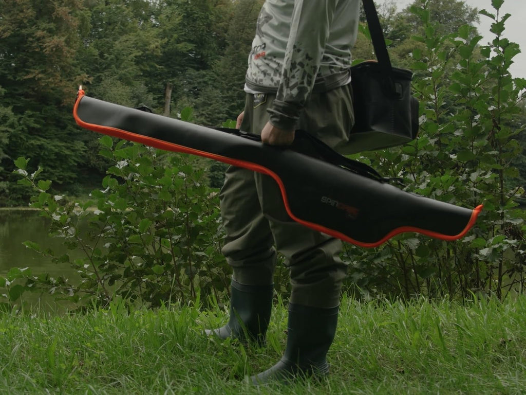 Eva Rutentasche 100-140Cm – Wasserdichte Eva-Schutzhülle Für Spinnruten – Robuste Transporttasche Mit Schultergurt & Doppelreißverschluss