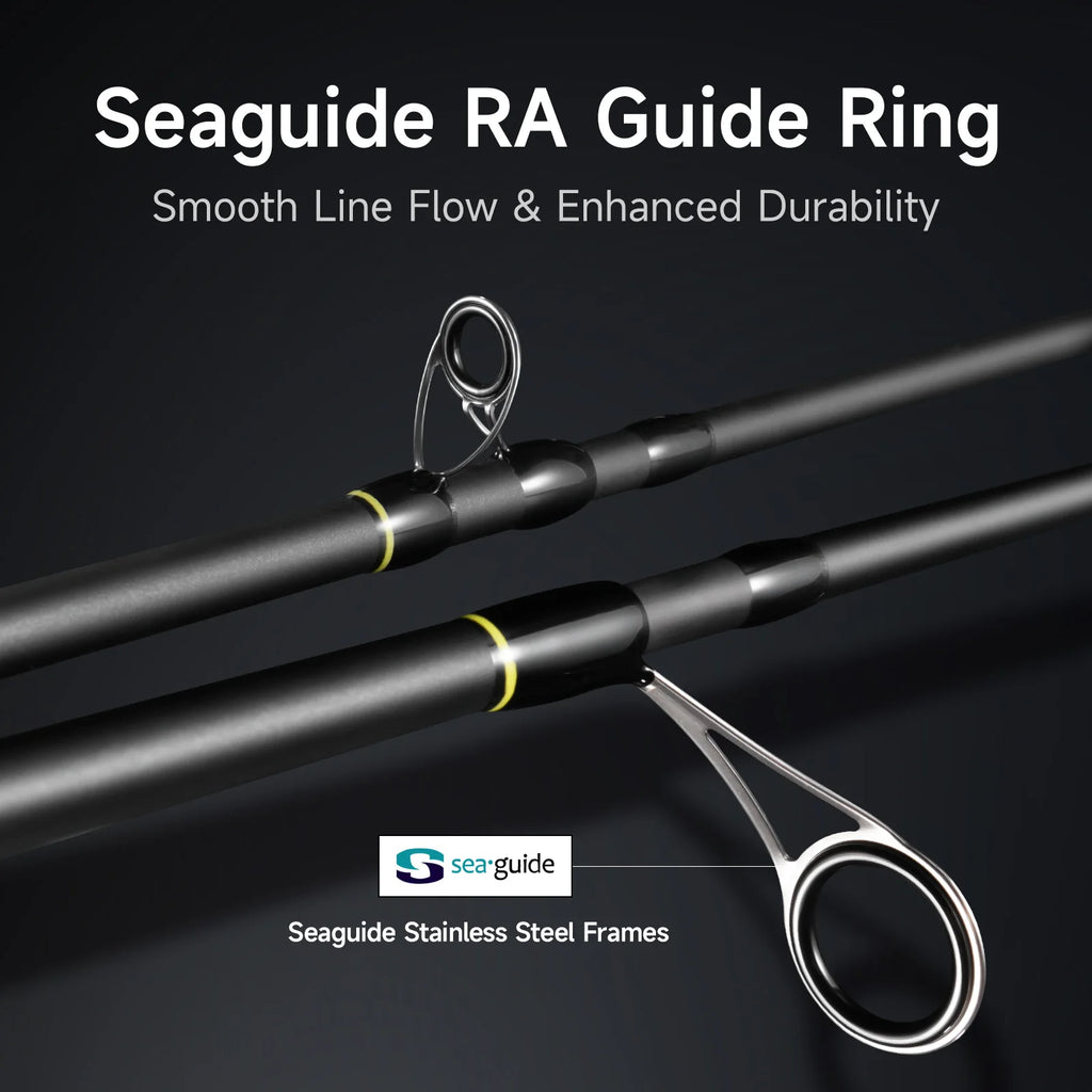 M1 Travel Fishing Rod Fast Action 40-43Cm 5-6 Sections Fishing Rod Portable and Protective Rod for Trip M/MH Fishing Rod