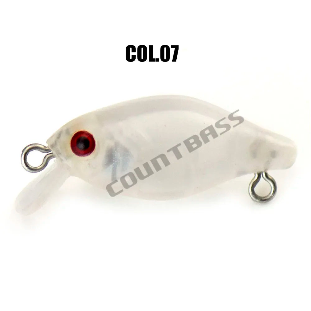 Crank Bait Hard Plastic Fishing Lures Wobbler Salmon Trout 30Mm 2.2G