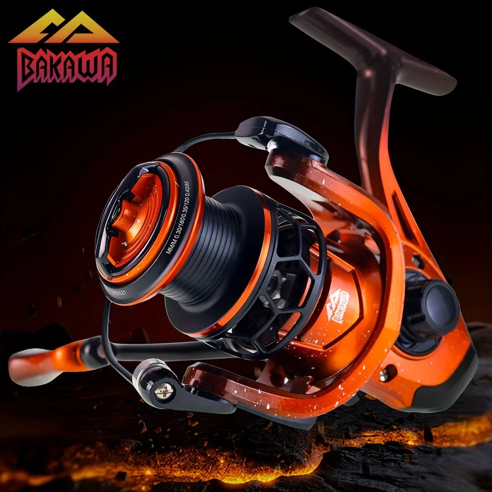 Spinning Reel Fishing Reels Fishing Accessories 1000 2000 3000 Series Fishing Equipment Metal Line 5.2:1 Fishing Goods