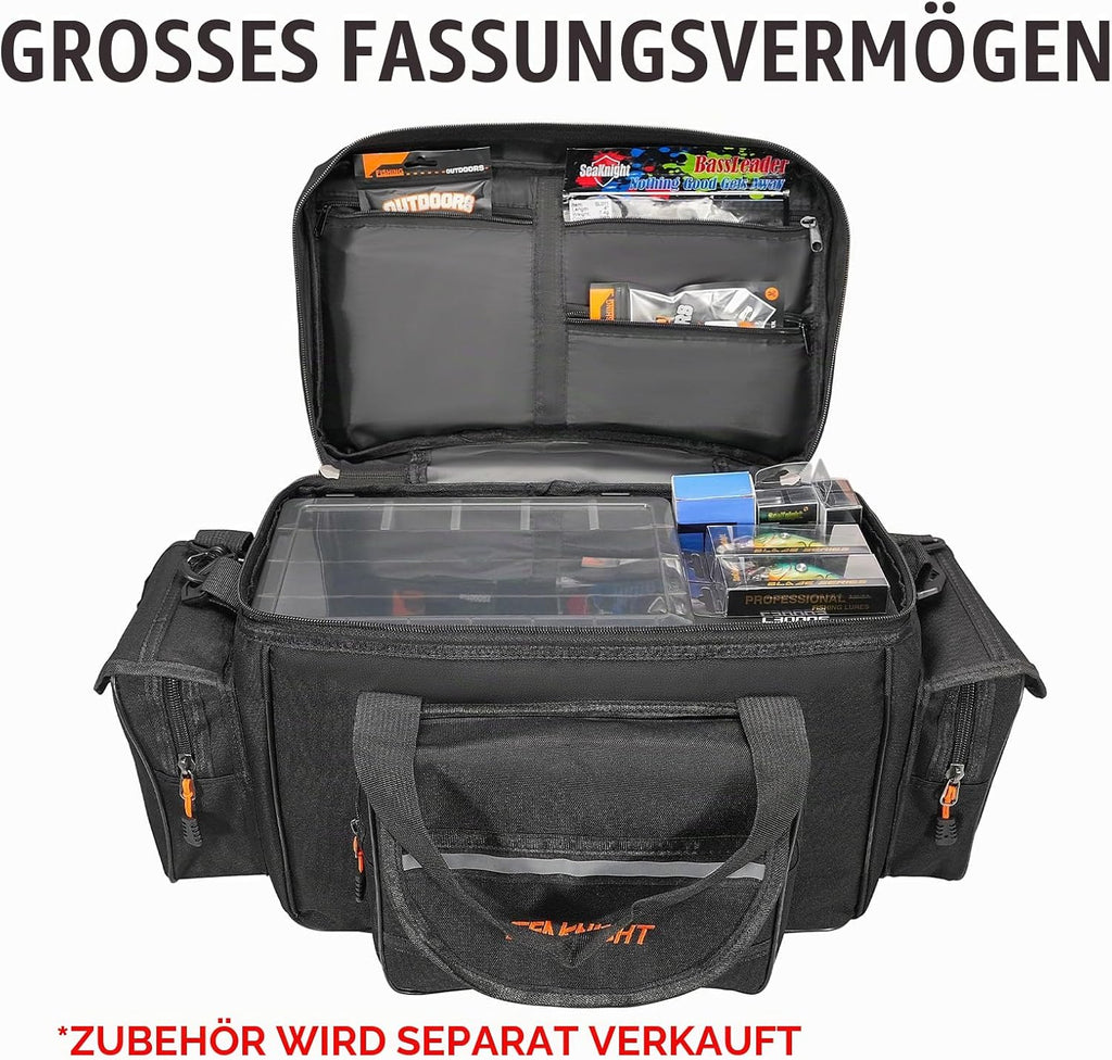 Seaknight SK003 Angeltasche Zum Karpfenangeln, Einzelne Schultertasche, Für Meeresangeln, Reisetasche, 50 Cm X 28 Cm X 27 Cm