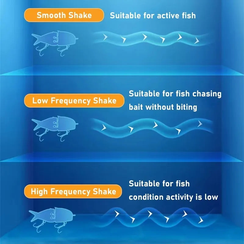 1PCS 6Cm 11G Swimbaits Fishing Lures 2 Joints 3D Printed Bionic Bait Hard Crankbaits for Bass Trout Pike Fishing Accessories