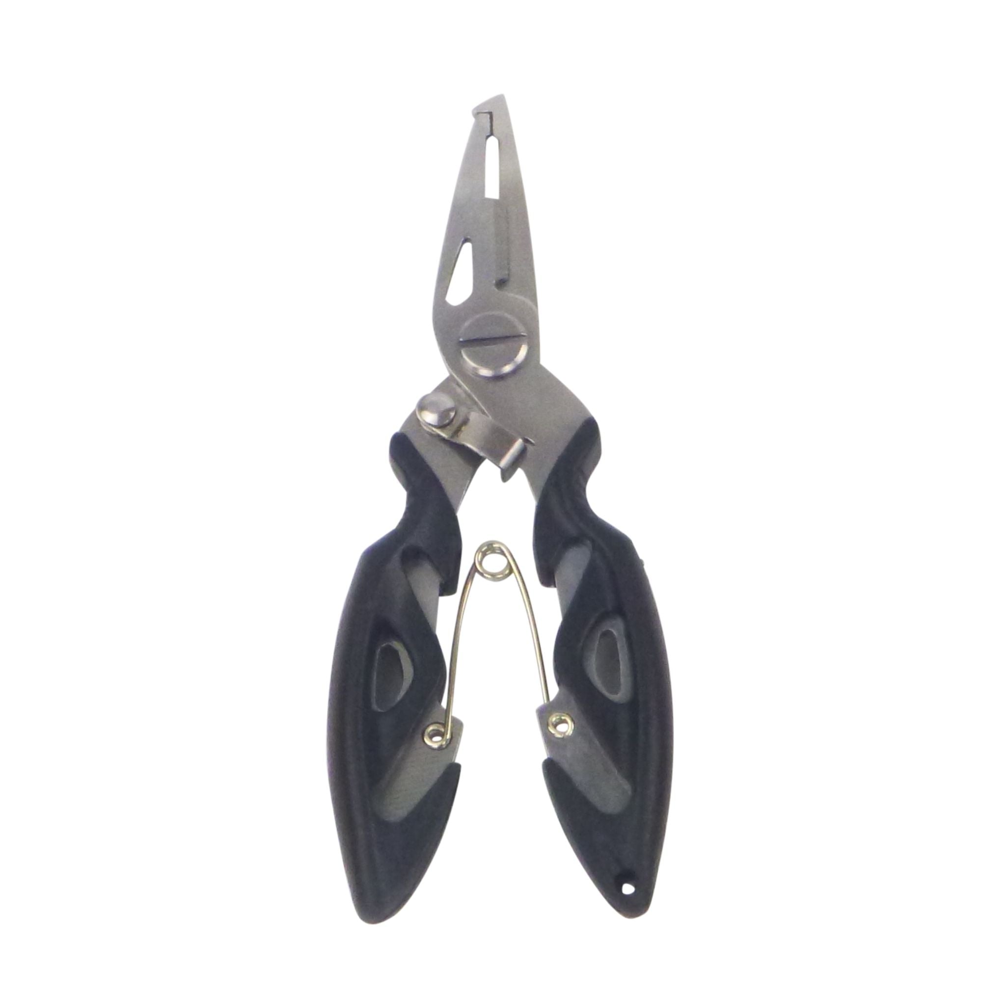 Rig Ezy Split Ring Pliers, Offset, Black-0