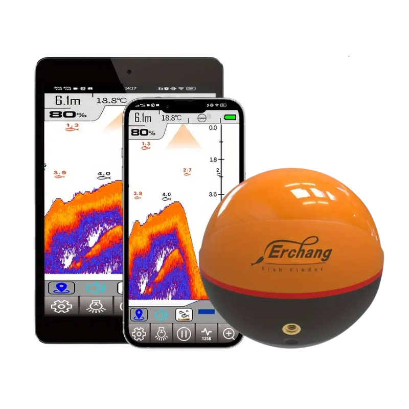NNETM WIFI Fish Finder Wireless Sonar Echo Sounder