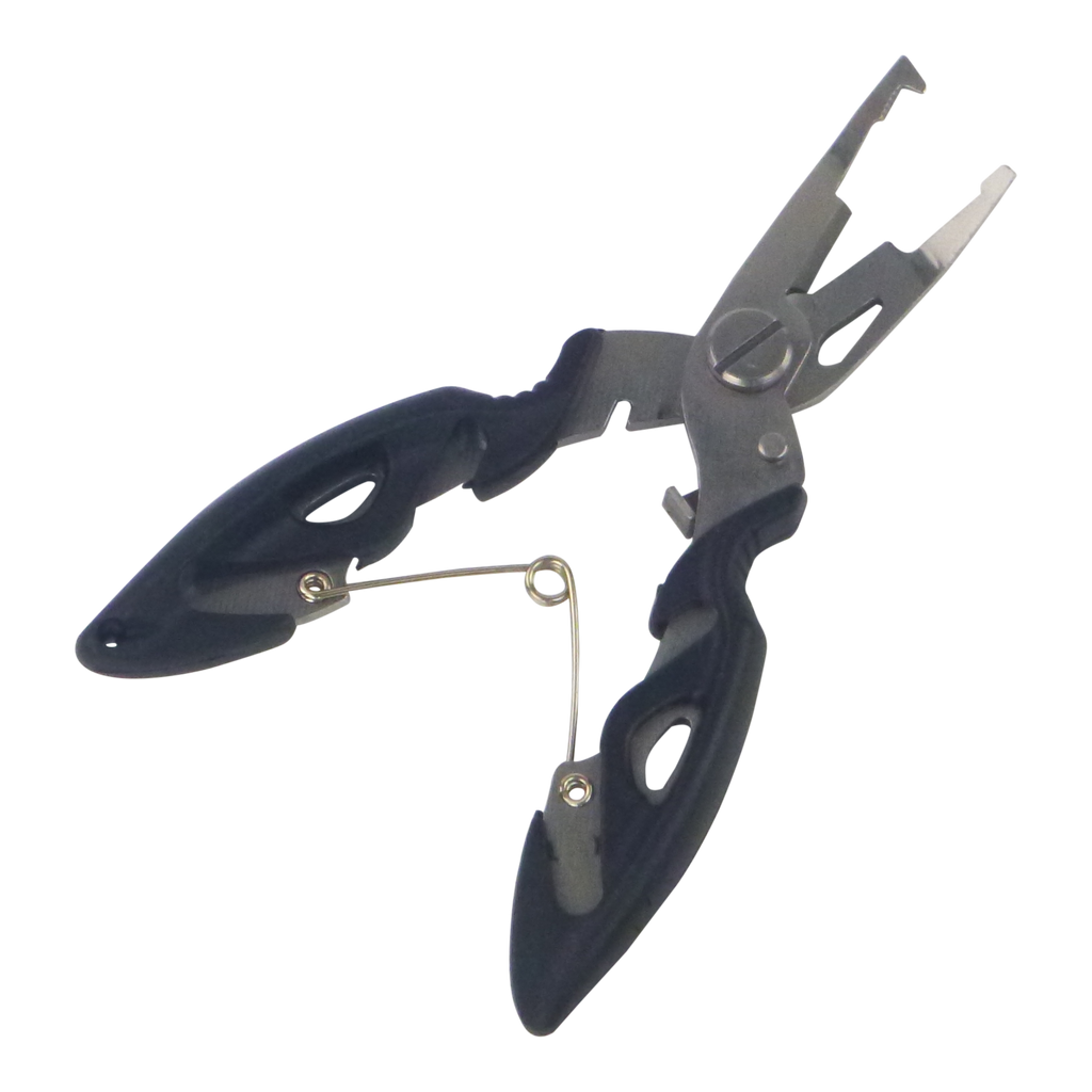 Rig Ezy Split Ring Pliers, Offset, Black-1