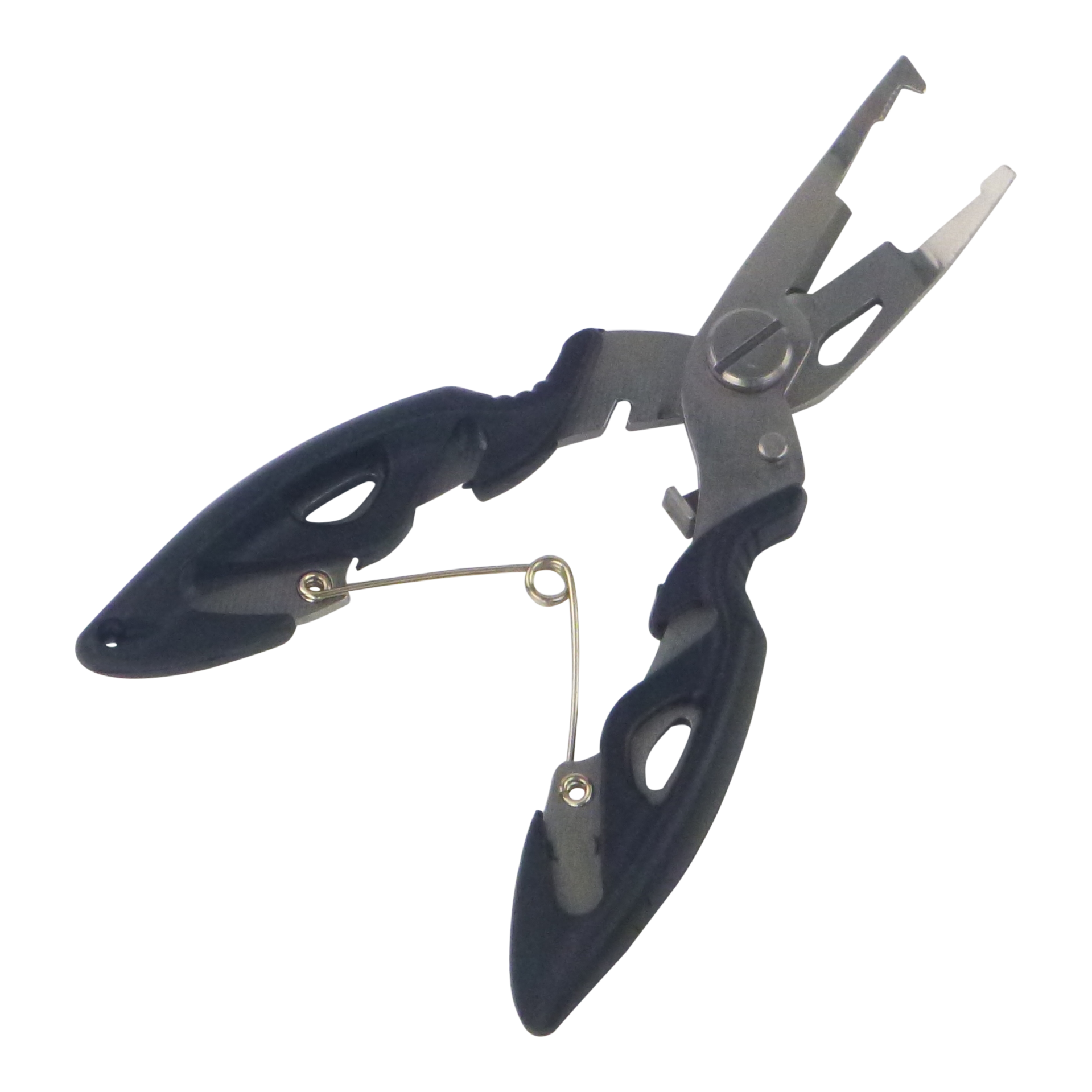 Rig Ezy Split Ring Pliers, Offset, Black-1