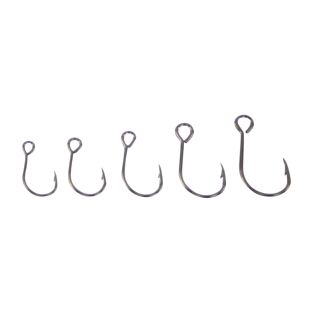 Swimerz Big Eye Inline Lure Hooks, Size 2/0, 8 Pack-0