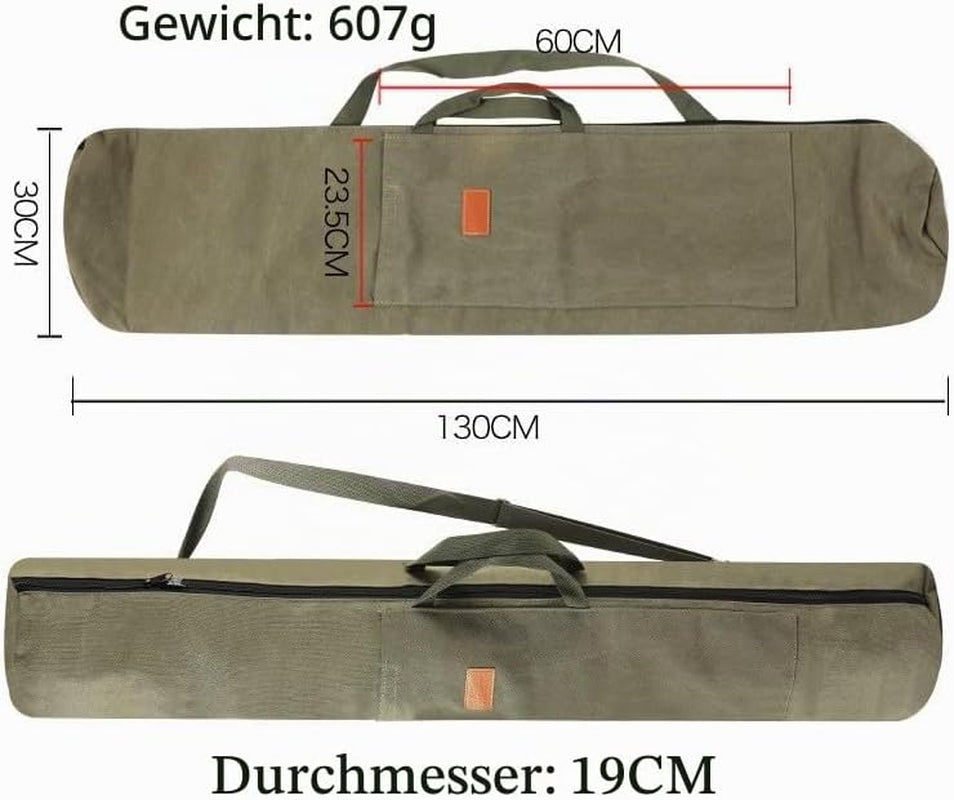 Fishing Angeltasche Rutentasche,Tragbar Angelruten-Tasche, Angelruten-Schutztasche,Rutenfutteral Angelkoffer Angelrutentaschen Mit Reißverschluss