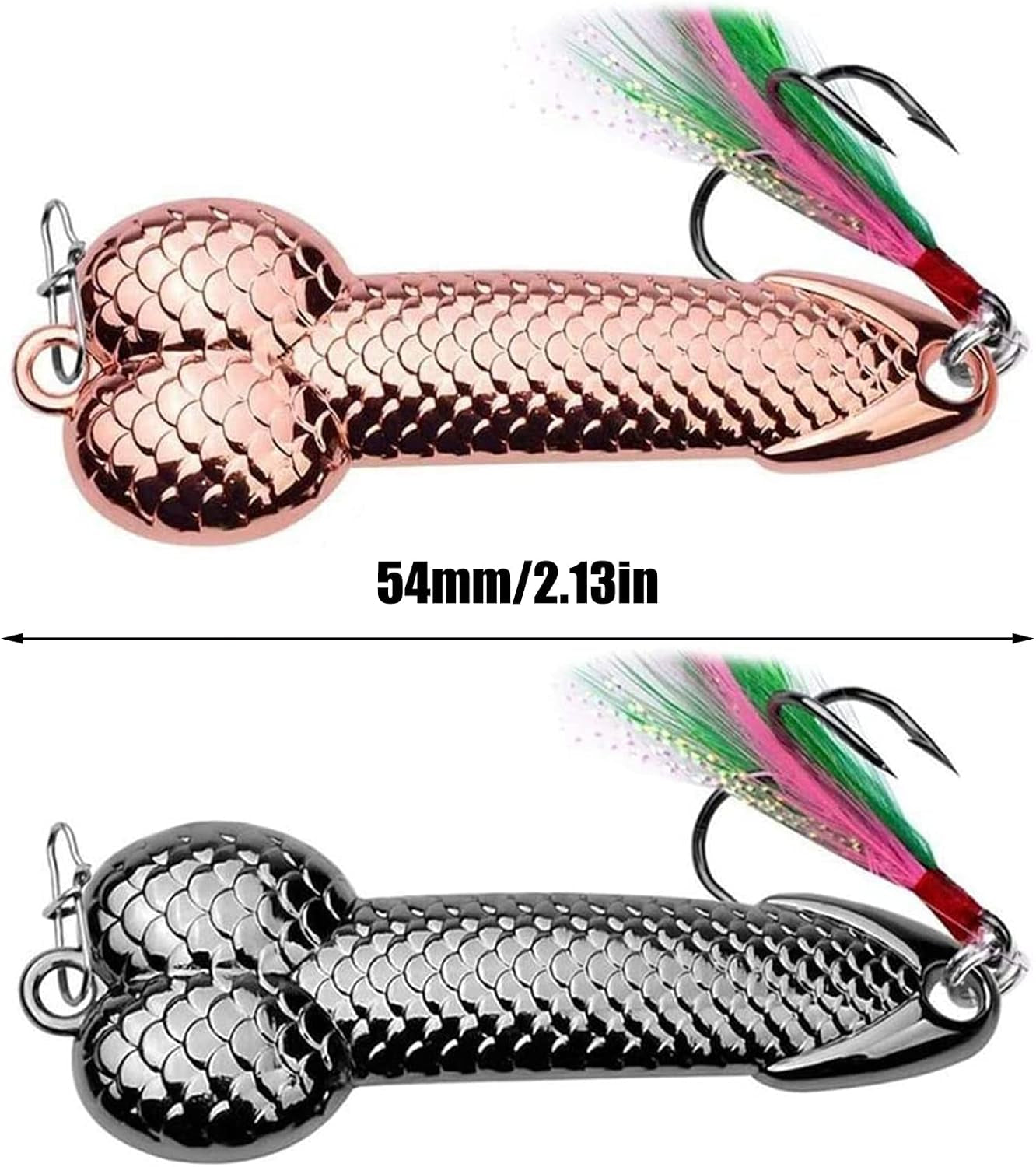 Fisch Angelköder Seefischerei Metall Wobble Pailletten Kunstköder Feeder Für Angelliebhaber Haken Für Hecht Barsch Zander 2 Stücke