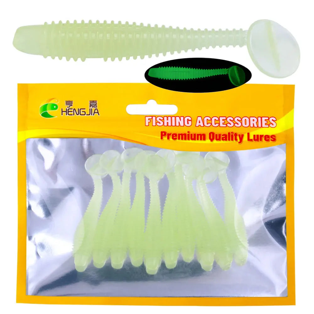 Rubber Spinning Baits False Bait Perch Baits Silicone Lures for Fishing Artificial Swimbaits for Bass Carp Tackle