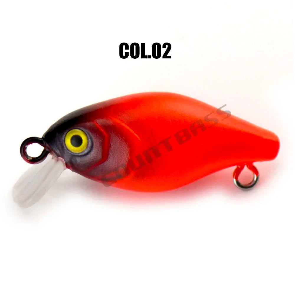 Crank Bait Hard Plastic Fishing Lures Wobbler Salmon Trout 30Mm 2.2G