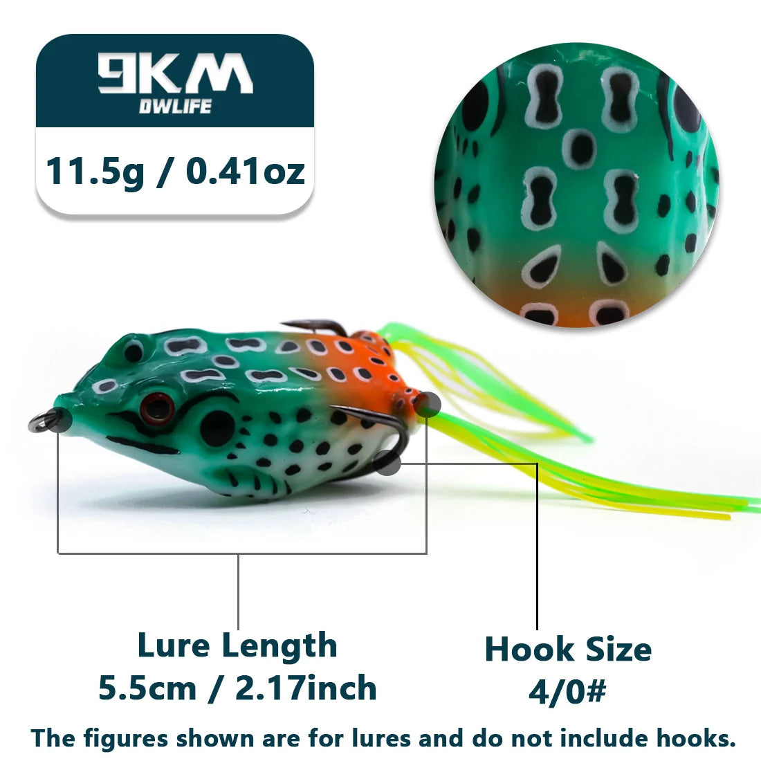 Topwater Frog Lures 6~14G Fishing Lures Bass PVC Fork Tail Frog Artificial Soft Bait Freshwater Weedless Soft Baits Snakehead