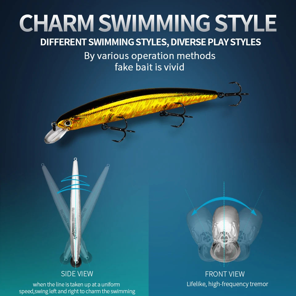 13Cm 21G SP Depth1.8M Top Fishing Lures Wobbler Hard Bait Quality Professional Minnow for Fishing Tackle