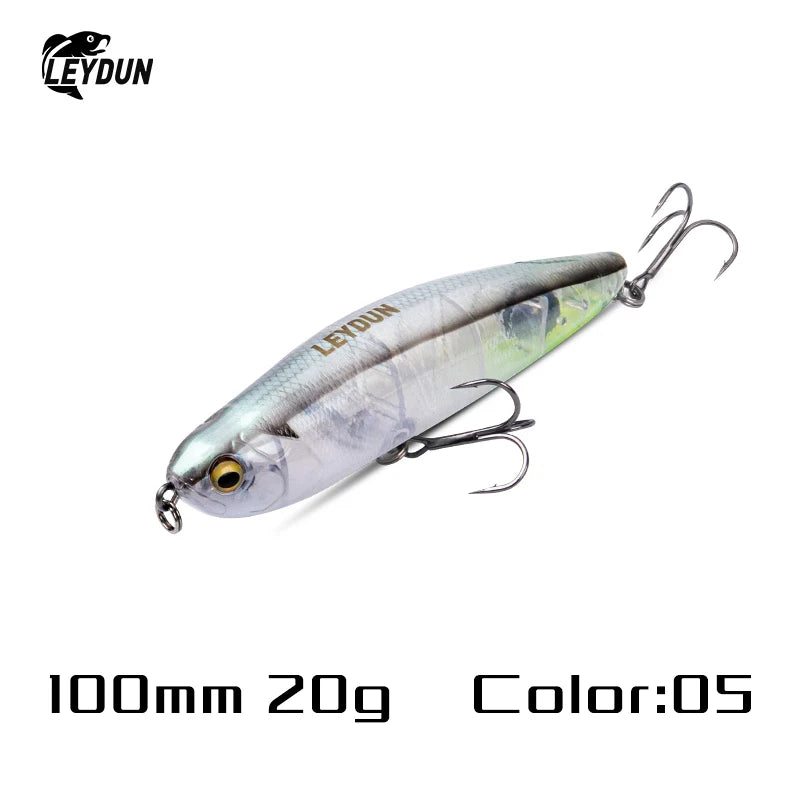 Z-Claw Floating Pencil Fishing Lures 86Mm 100Mm 120Mm Topwater Hard Baits Surface Stickbait Good Action Bass Wobblers