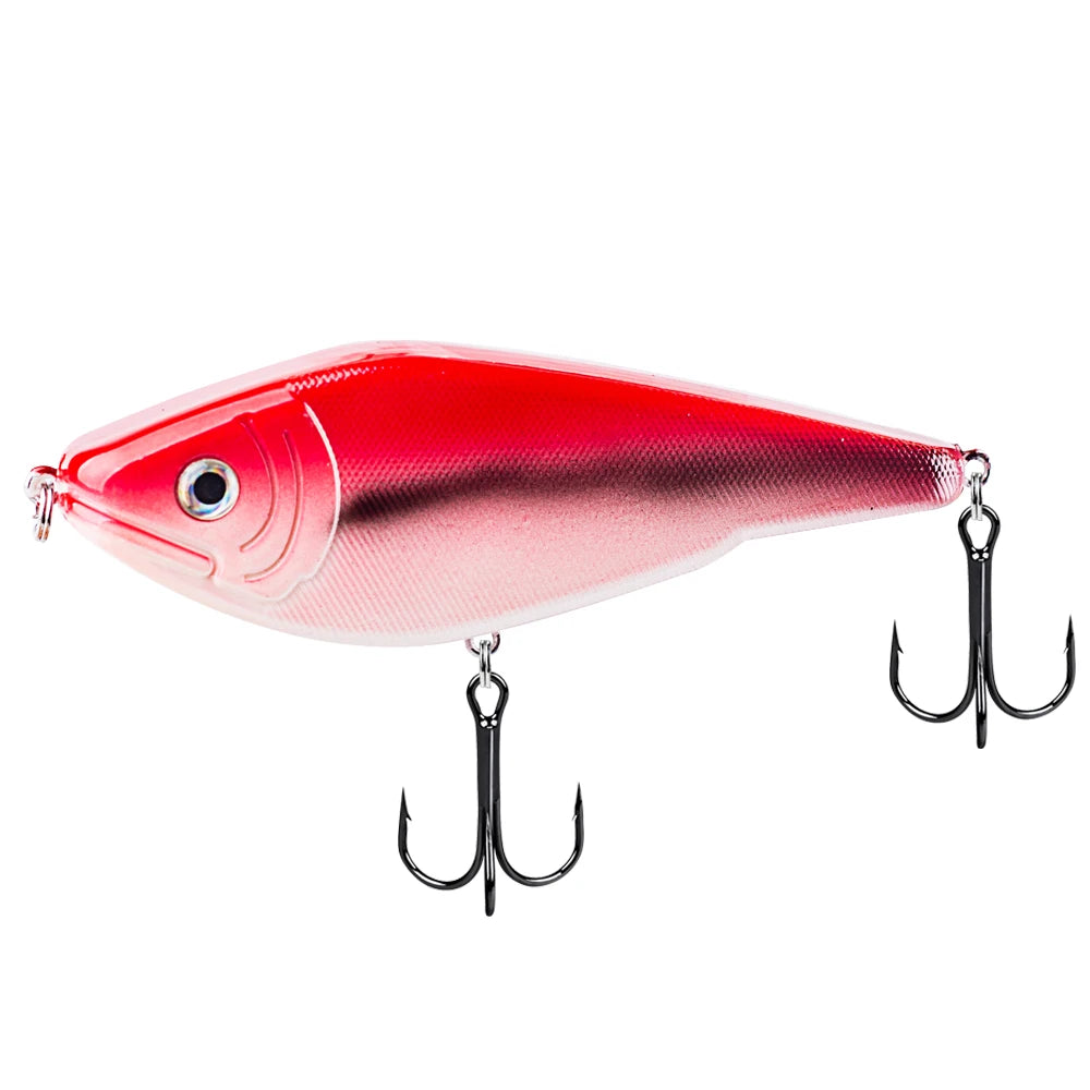 Slow Sinking Jerkbait 9Cm/26G Hard Artificial Fishing Lures Wobbler Hard Bait VIB Jerk Bait Pike Musky Fishing Tackle