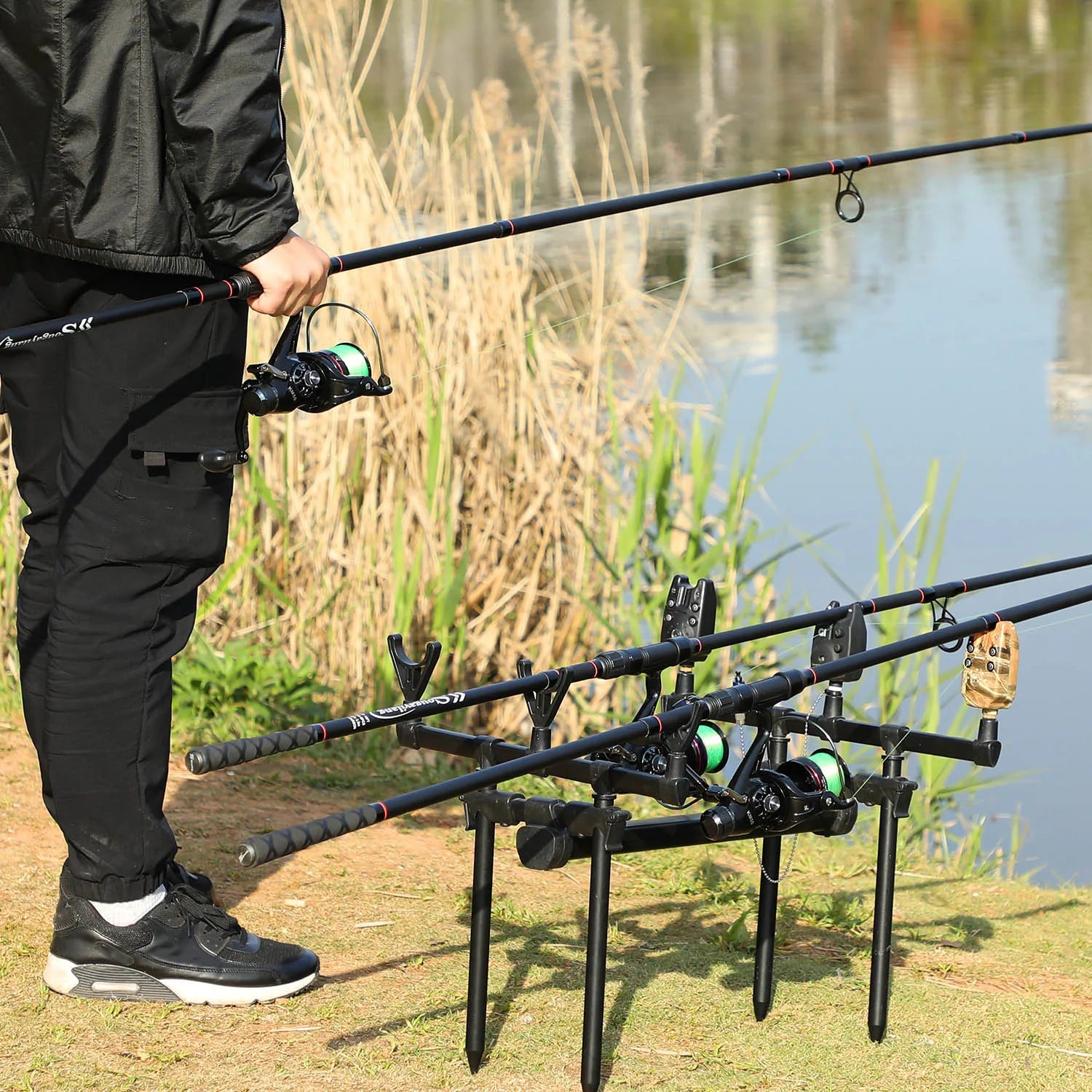 3.0M/ 3.6M 6/7 Sections Carp Fishing Rod Feeder Hard Carbon Fiber Fishing Rod Travel Fishing Pole Fishing Tackle
