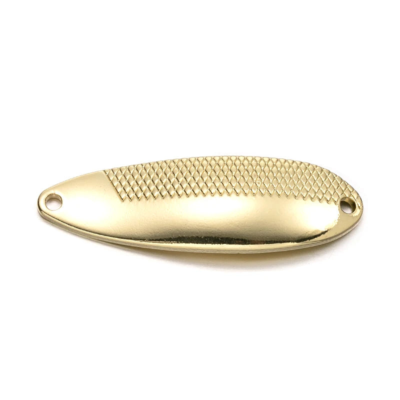 D-S LINE SPOON 6.5G 45Mm Trout Bait Stream Lures Copper Metal Fishing Lures for Trout Pike Perch Salmon