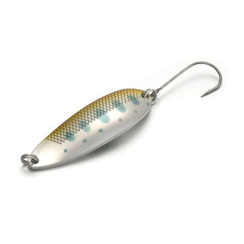 D-S LINE SPOON 6.5G 45Mm Trout Bait Stream Lures Copper Metal Fishing Lures for Trout Pike Perch Salmon