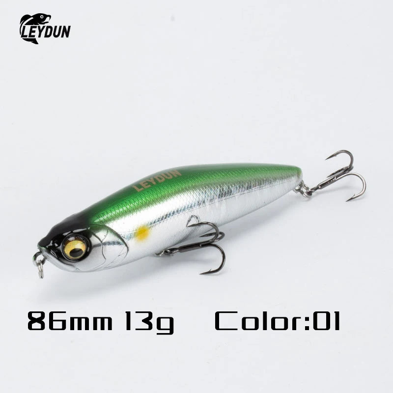 Z-Claw Floating Pencil Fishing Lures 86Mm 100Mm 120Mm Topwater Hard Baits Surface Stickbait Good Action Bass Wobblers
